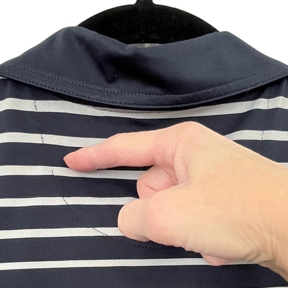 Ping Auburn University Navy Striped Polo Size Large - Picture 11 of 12
